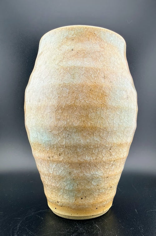Small Banded Bellied Vase #1